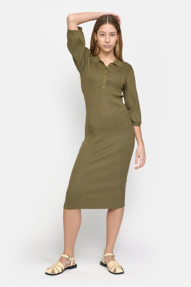 PULLOVER SRFILO KNIT MARTINI OLIVE