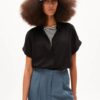 BLUSE 30005819 LARISAANA 105 BLACK