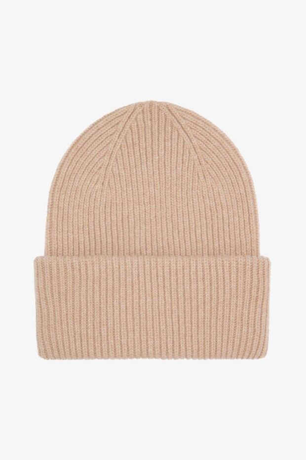 MÜTZE MERINO WOOL HAT HONEY BEIGE