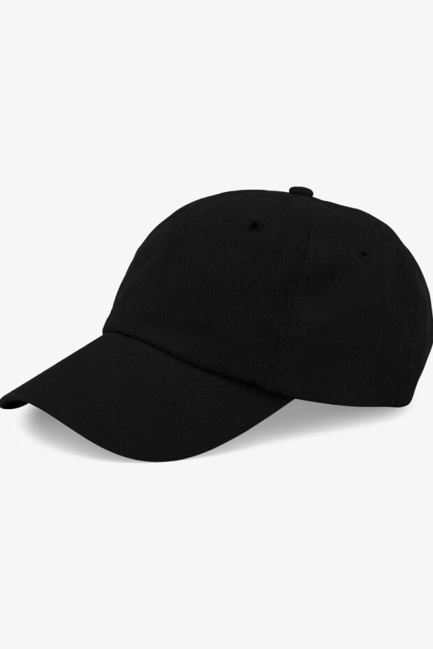CAP ORGANIC COTTON CAP DEEP BLACK