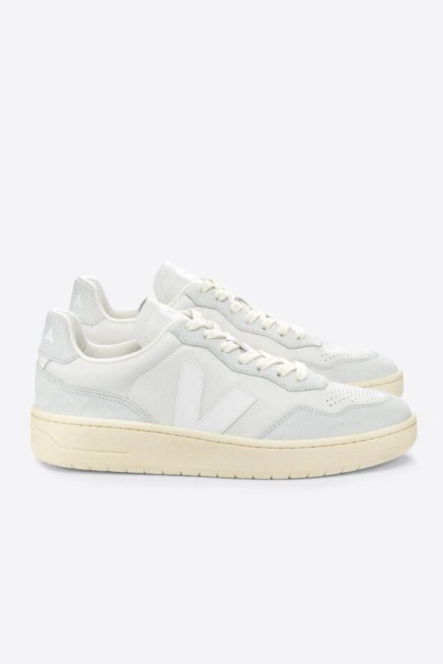 SNEAKER V-90 GRAVEL_WHITE WOMEN