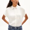 BLUSE 30005819 LARISAANA 157 OFF WHITE