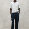 HOSE ETHICALF LINEN PANTS DEEP NAVY