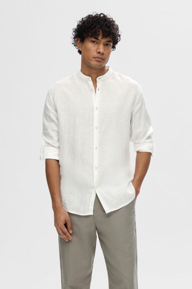 HEMD 16088372 SLHREGKYLIAN BRIGHT WHITE