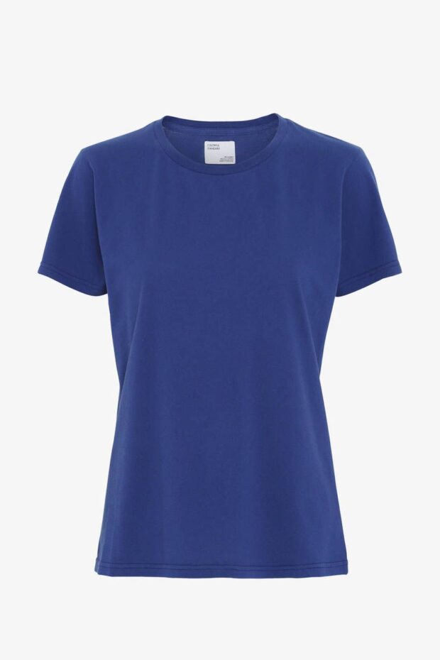 WOMEN LIGHT ORGANIC TEE ROYAL BLUE1.jpeg SHIRT WOMEN LIGHT ORGANIC TEE ROYAL BLUE