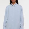 HEMD OSSIAN TENCEL LIGHT BLUE