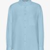 BLUSE ORGANIC OVERSIZED SHIRT SEA