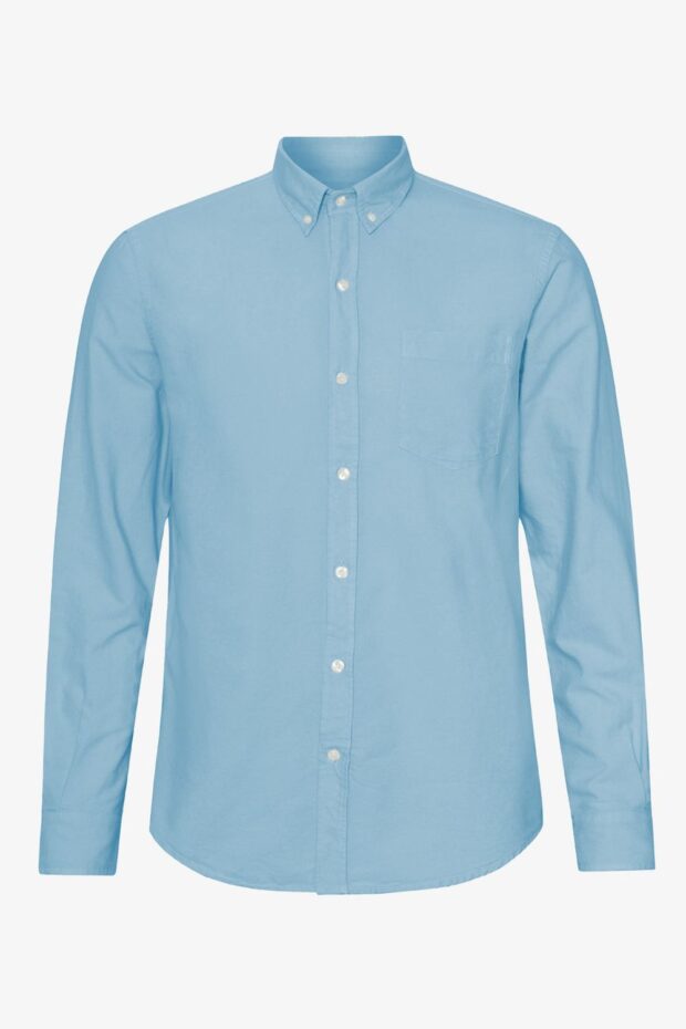 HEMD ORGANIC BUTTON DOWN SHIRT SEASIDE B
