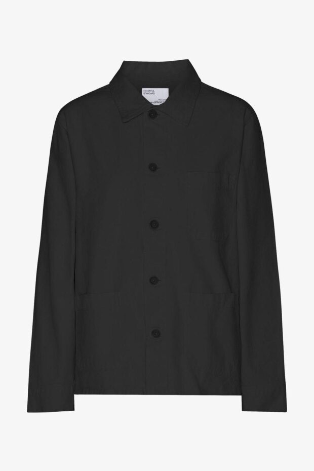 JACKE ORGANIC WORKWEAR JACKET DEEP BLACK
