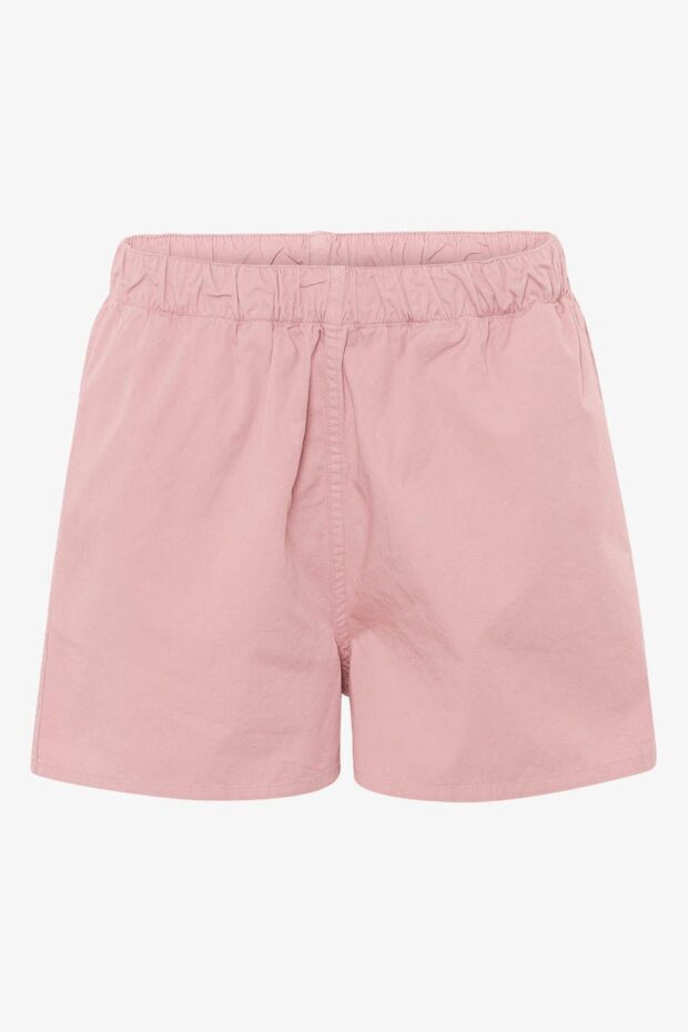SHORT WOMEN ORGANIC TWILL SHORTS FADED PI