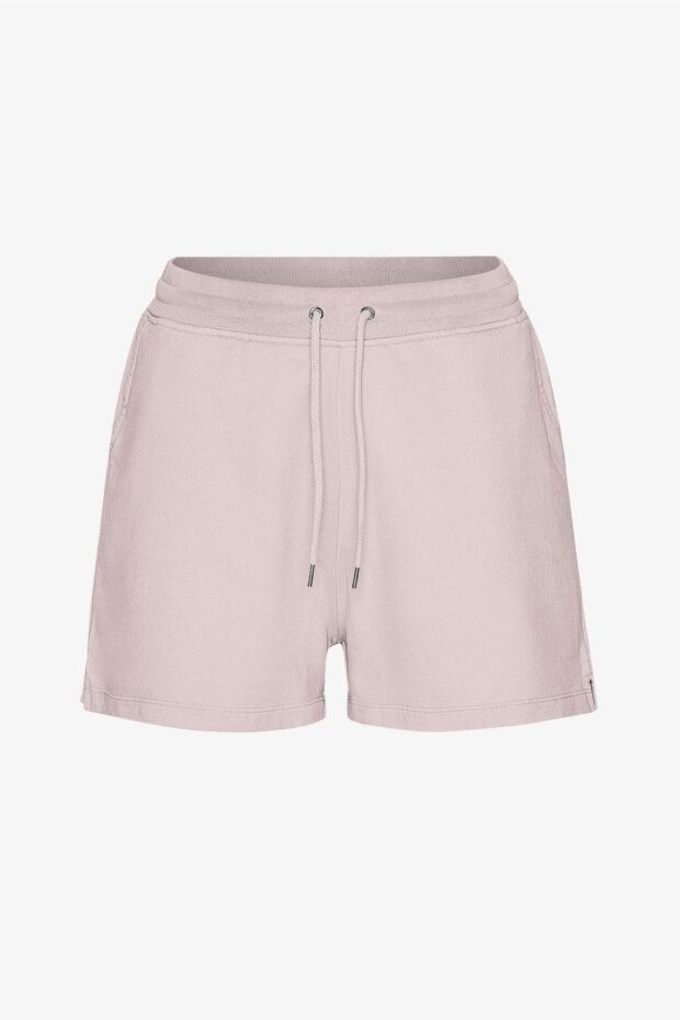 SHORT WOMEN ORGANIC SWEATSHORTS FADED PIN