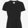 SHIRT WOMEN LIGHT ORGANIC TEE DEEP BLACK