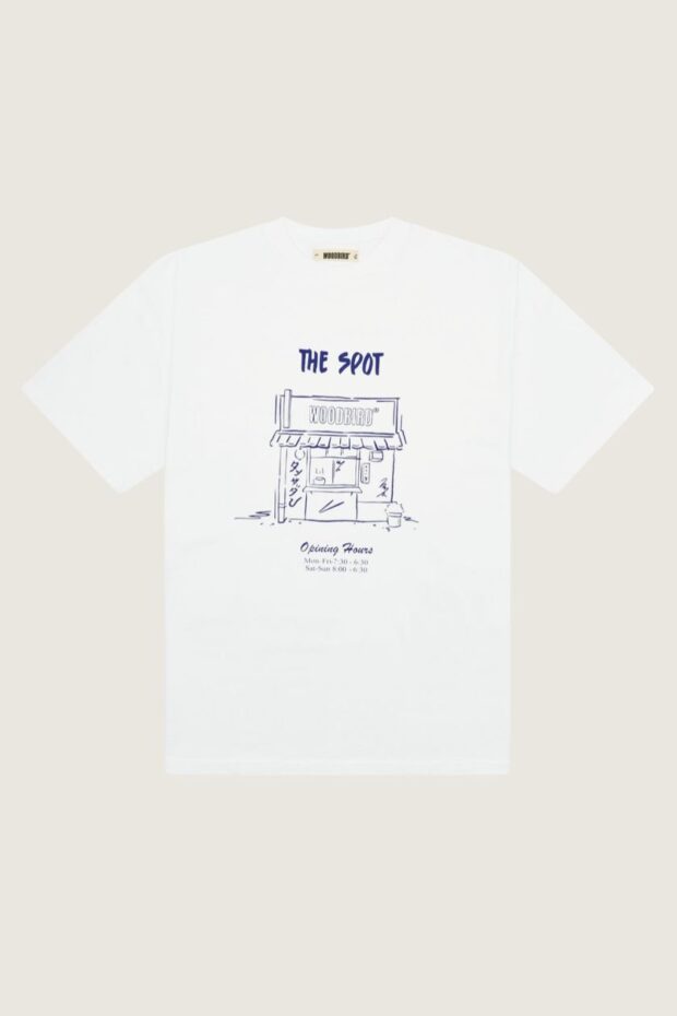 SHIRT WBBAINE SPOT TEE WHITE