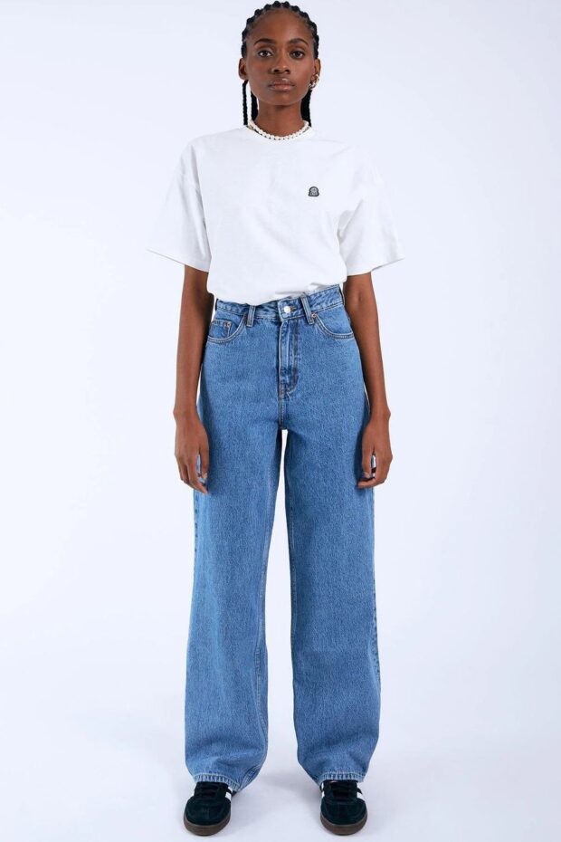 JEANS DONNA STREAM SKY RETRO