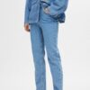 JEANS 16094794 SLFELLIN HW STRAIGHT LIGHT