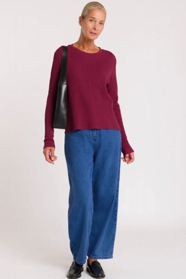 JEANS K240101802 LEILA CROPPED QUENNEL MI