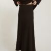 ROCK SADIE LONG SKIRT CHOCOLADE TORTE