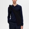 POLO 16094654 SLHTRAY LS POLO NAVY BLAZ