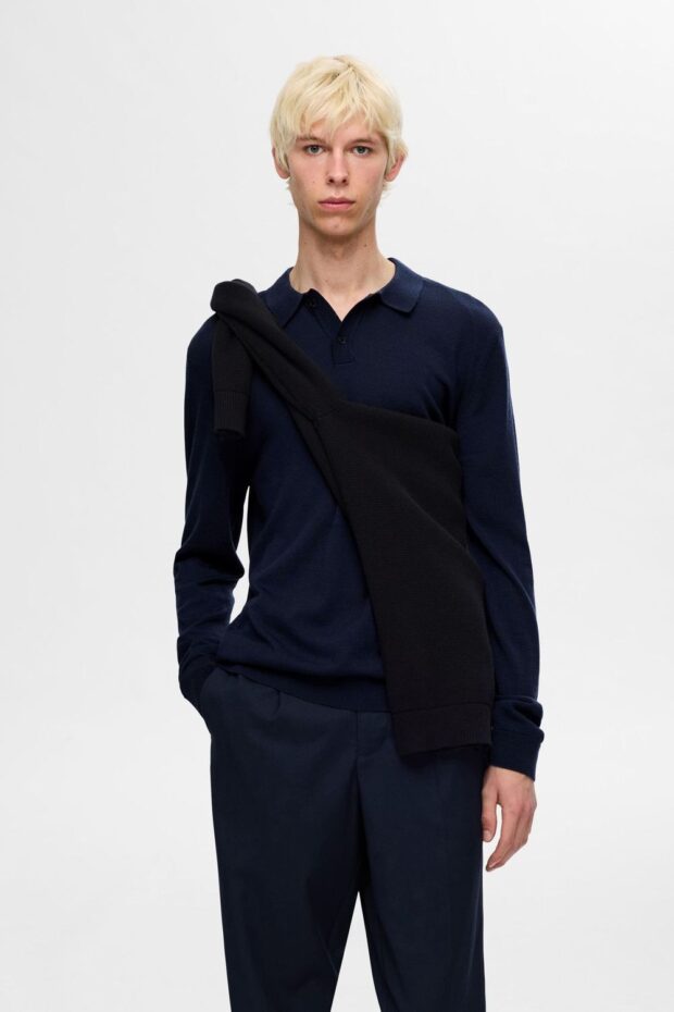 16094654 SLHTRAY LS POLO NAVY BLAZ1.jpeg POLO 16094654 SLHTRAY LS POLO NAVY BLAZ