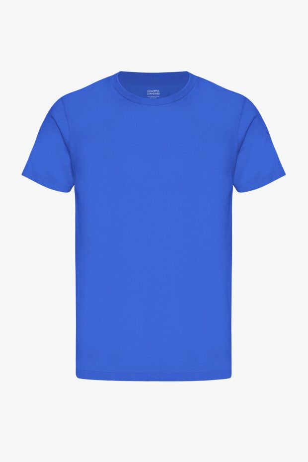 SHIRT CLASSIC ORGANIC TEE SAPPHIRE BLUE
