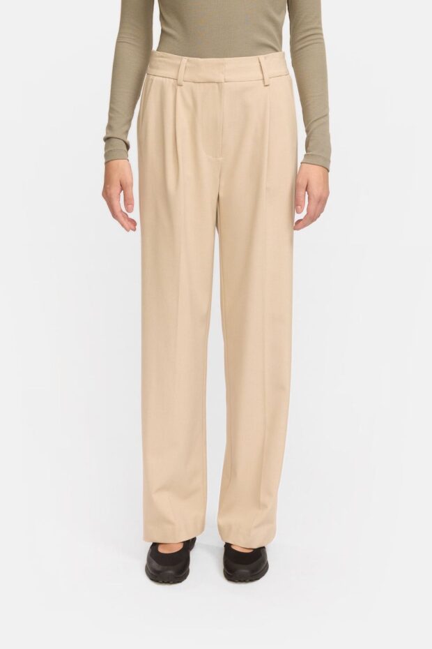 HOSE SRVILJA MIDWAIST LOOSE PANT FEATHER