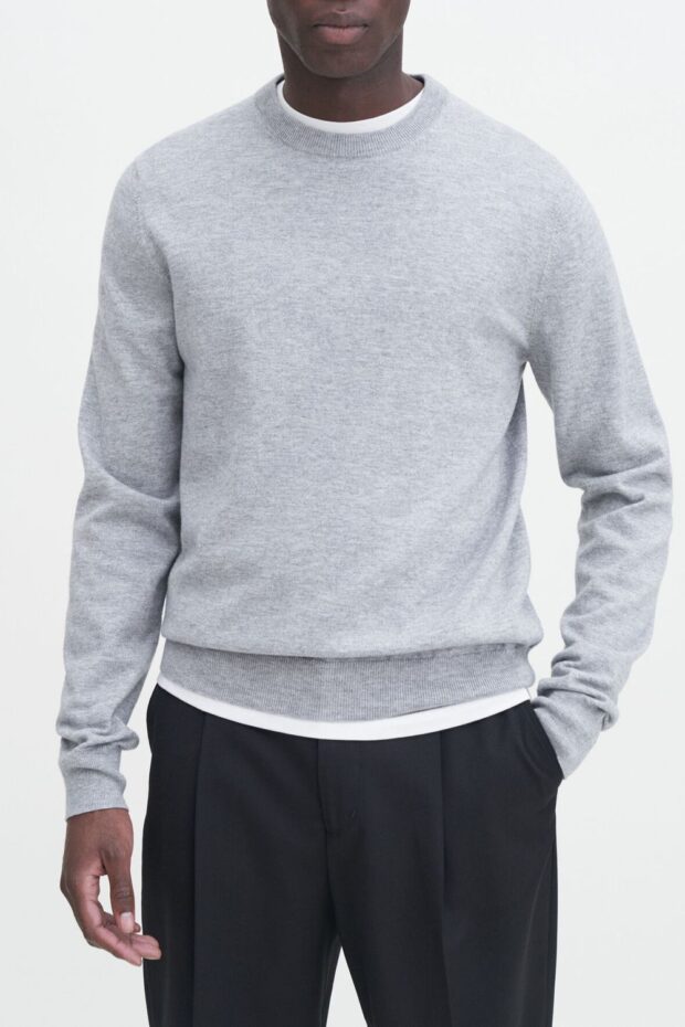 28926 COTTON MERINO 1451 LIGHT GREY1.jpeg PULLOVER 28926 COTTON MERINO 1451 LIGHT GREY