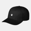 CAP MADISON LOGO BAP BLACK/WHITE