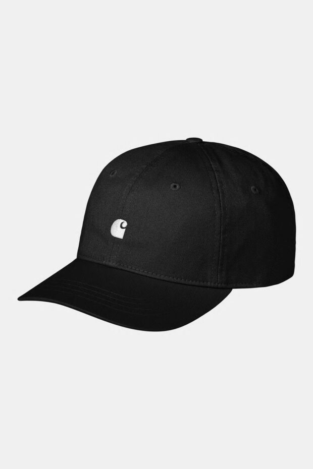 CAP MADISON LOGO BAP BLACK/WHITE