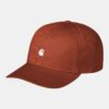 CAP MADISON LOGO CAP VERMILLION