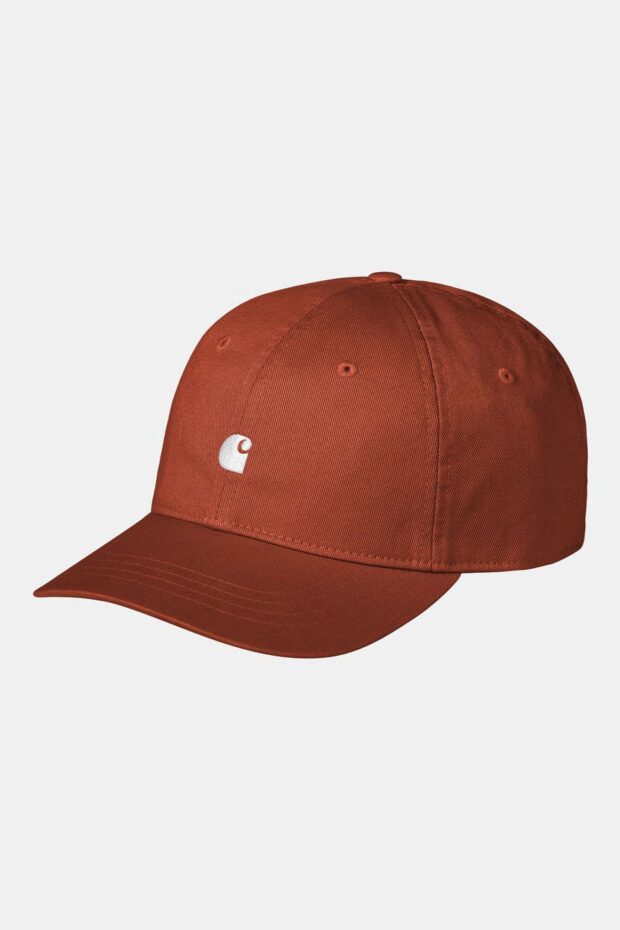 CAP MADISON LOGO CAP VERMILLION
