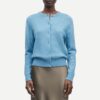 WESTE NOR SHORT CARDIGAN 7355 BLUE HEAVEN