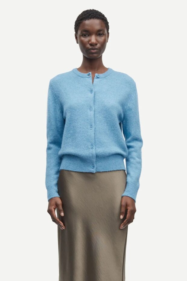 WESTE NOR SHORT CARDIGAN 7355 BLUE HEAVEN