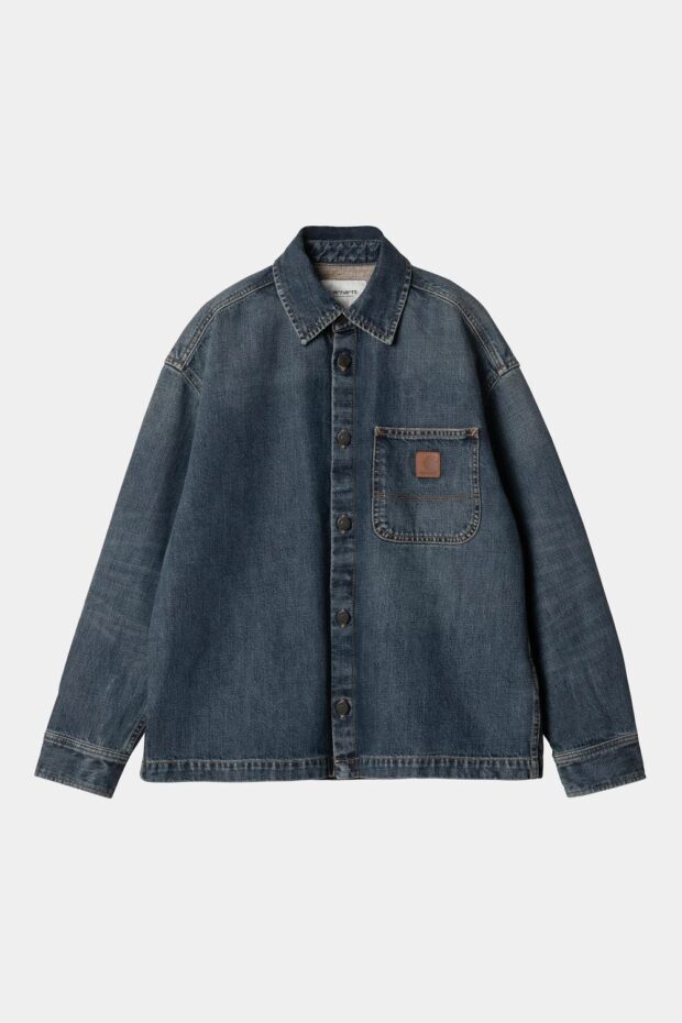 BLUSE LOVILIA SHIRT JAC BLUE RINSED