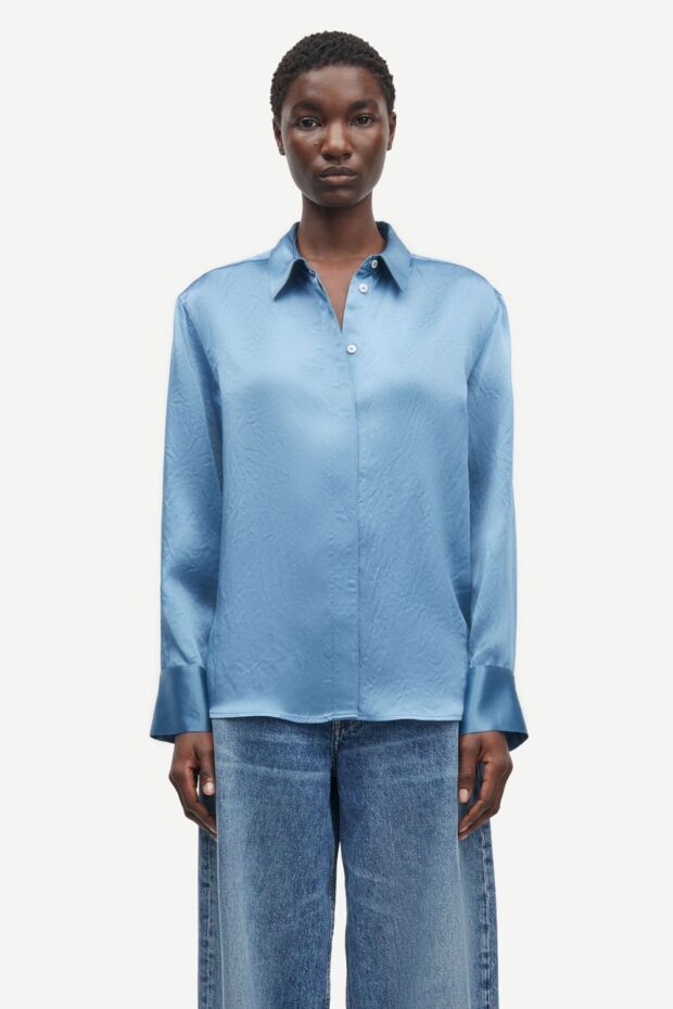 BLUSE SANOKI SHIRT 15456 BLUE HEAVEN