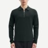 PULLOVER GUNA HALF ZIP 10490 VOLCANIC ASH