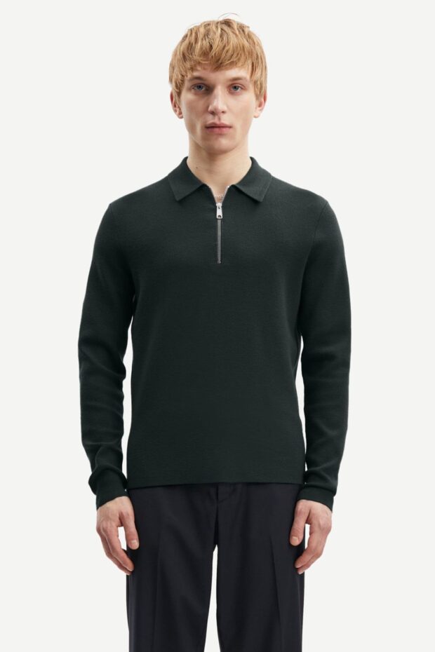 PULLOVER GUNA HALF ZIP 10490 VOLCANIC ASH