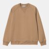 SWEATSHIRT CHASE SWEAT DUSTY BROWN