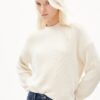 PULLOVER 30007104 HAAYLE 1609 OATMILK