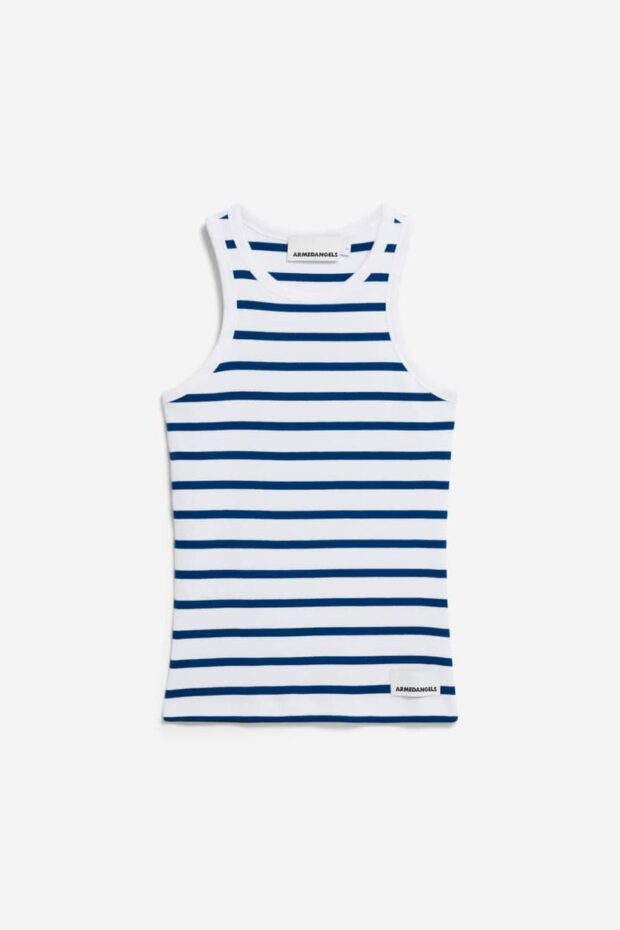 SHIRT 30006917 KANITAA STRIPES 3083 WHITE