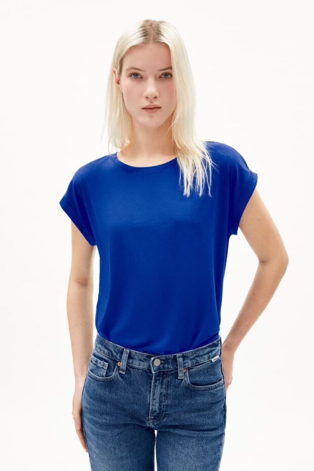 SHIRT 30004769 JILAANA 236 LAPIS BLUE