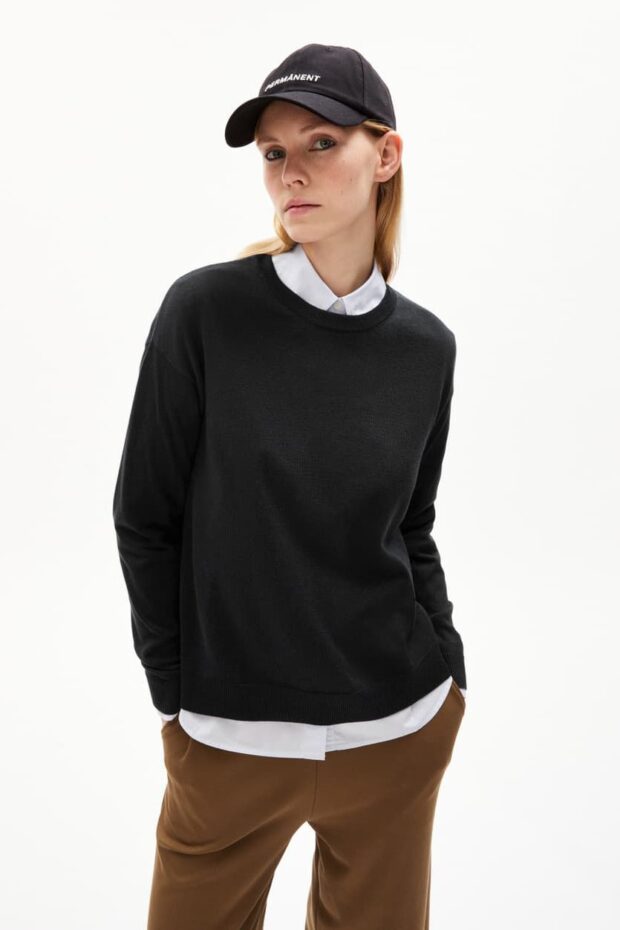 PULLOVER 30006315 LARUNAA 105 BLACK