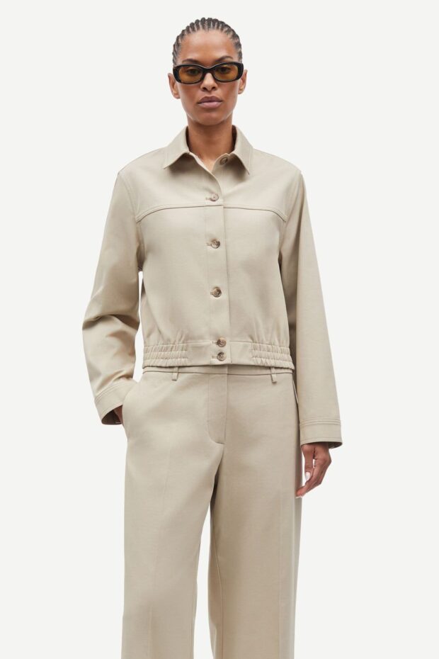 JACKE SAESMELLA SHIRT 15542 WHITE PEPPER