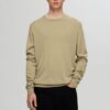 PULLOVER 16094647 SLHTRAY LS CREW KELP
