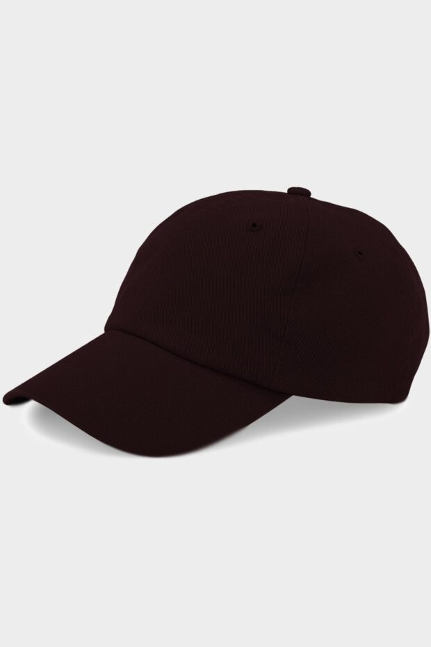 ORGANIC COTTON CAP OXBLOOD RED1.png CAPÂ ORGANIC COTTON CAP OXBLOOD RED