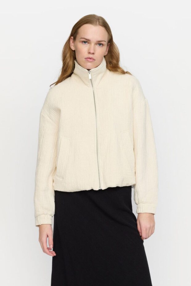 JACKE SRANNET JACKET ECRU