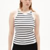 SHIRT 30006917 KANITAA STRIPES 307 WHITE-