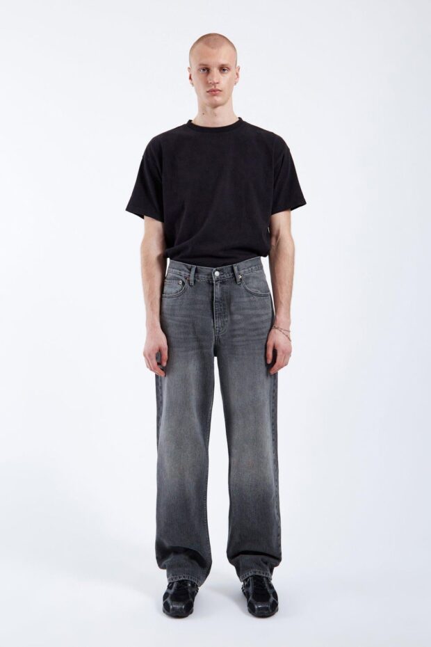 JEANS OMAR MID GREY USED