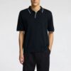 POLO 16096391 SLHMATTIS SS KNIT POLO SKY