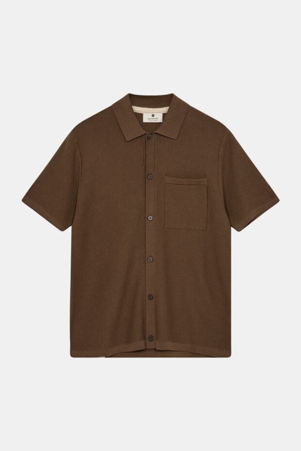 SHIRT AKSVEND KNIT SHIRT CUB