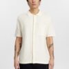 SHIRT AKSVEND KNIT SHIRT TOFU